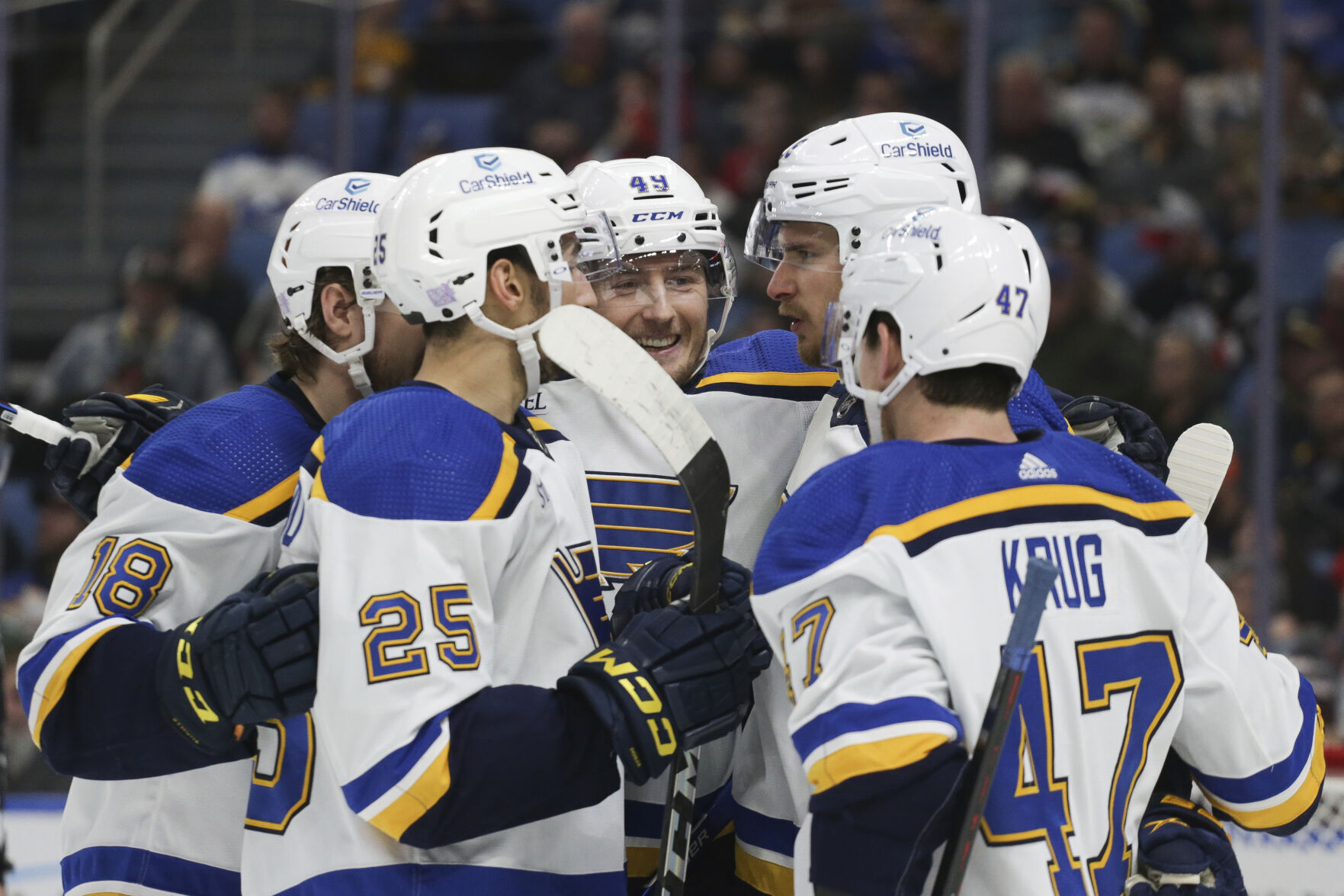 Blues Sabres Hockey